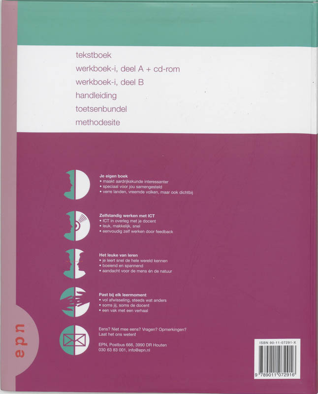 Achterkant van Tekstboek