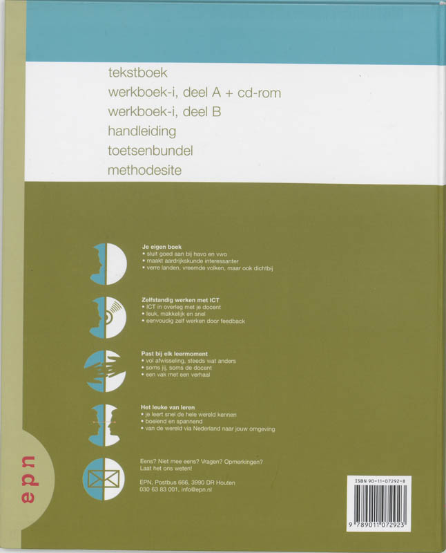 Achterkant van Tekstboek