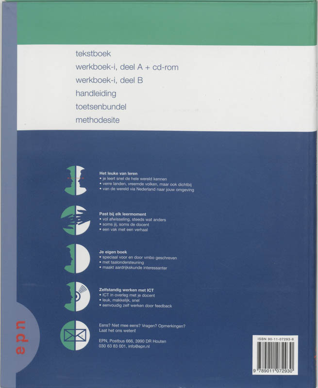 Achterkant van Tekstboek