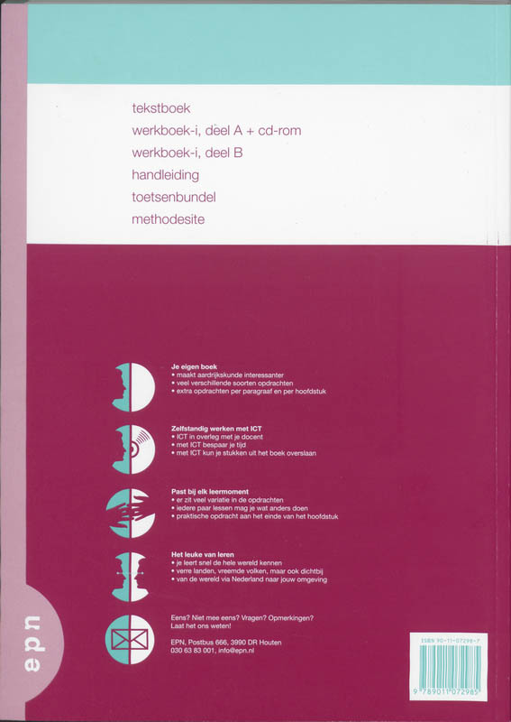 Achterkant van Werkboek-i