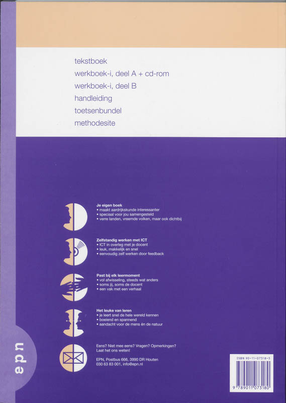 Achterkant van Werkboek-i