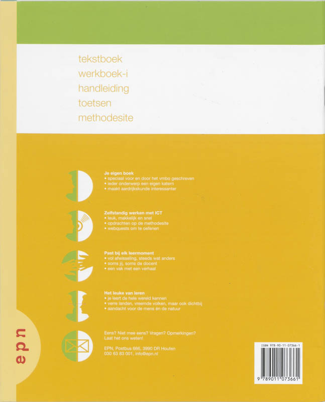 Achterkant van Tekstboek