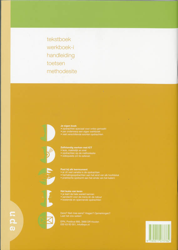 Achterkant van Werkboek-i
