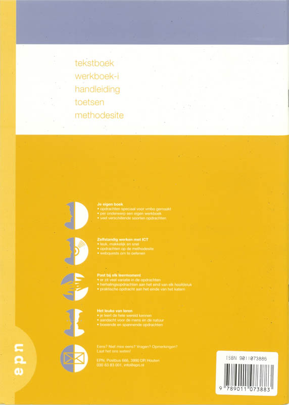 Achterkant van Werkboek