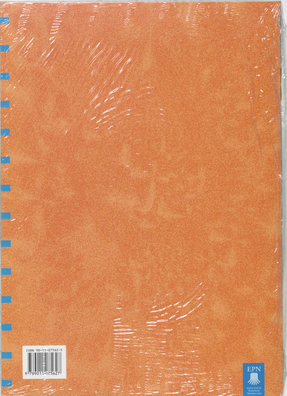 Achterkant van Werkschrift