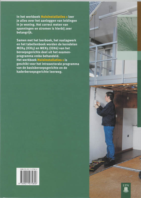 Achterkant van Werkboek