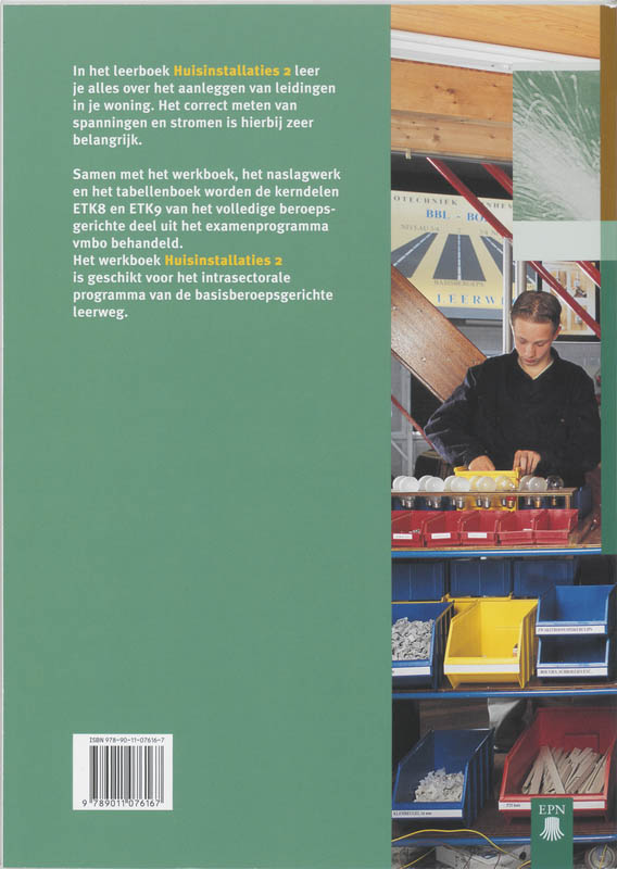 Achterkant van Leerlingenboek