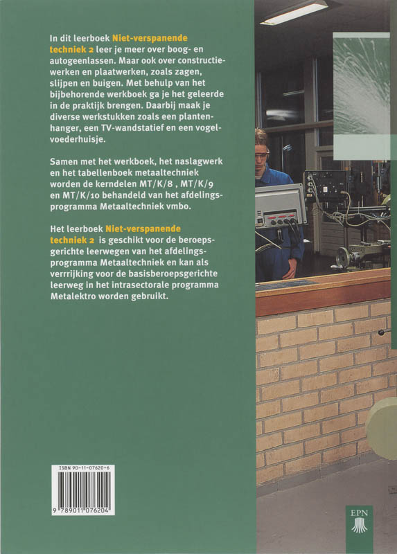 Achterkant van Leerlingenboek