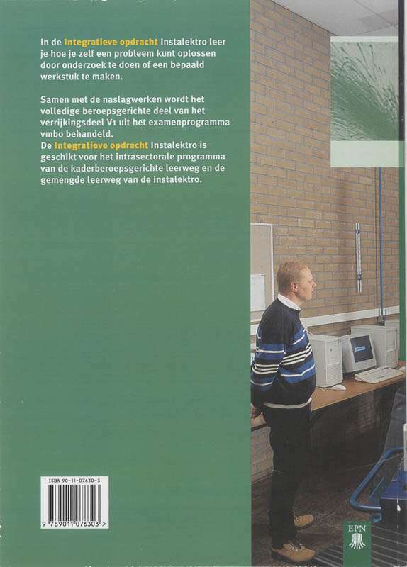 Achterkant van Leerwerkboek