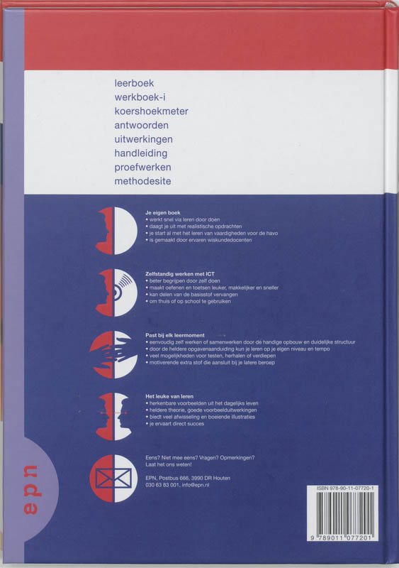 Achterkant van Tekstboek
