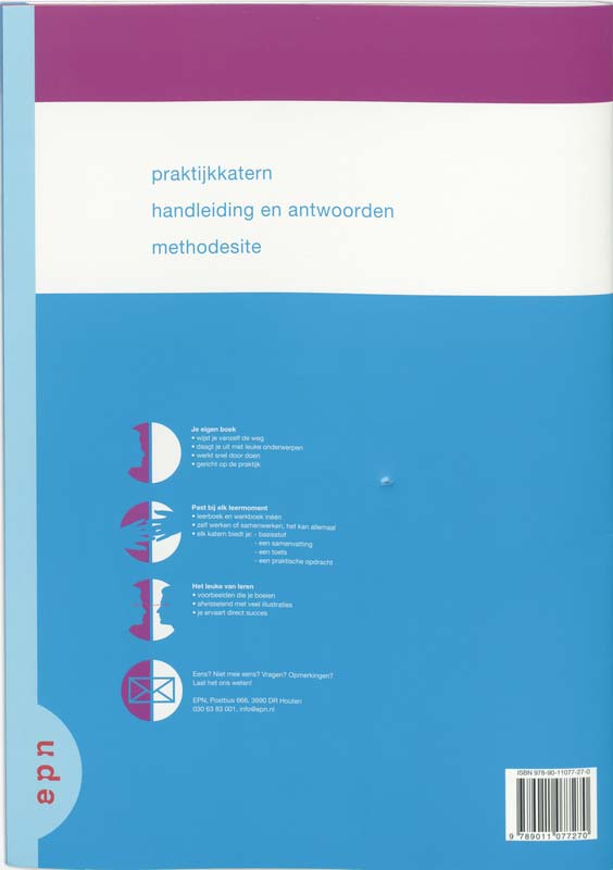 Achterkant van Praktijkkatern