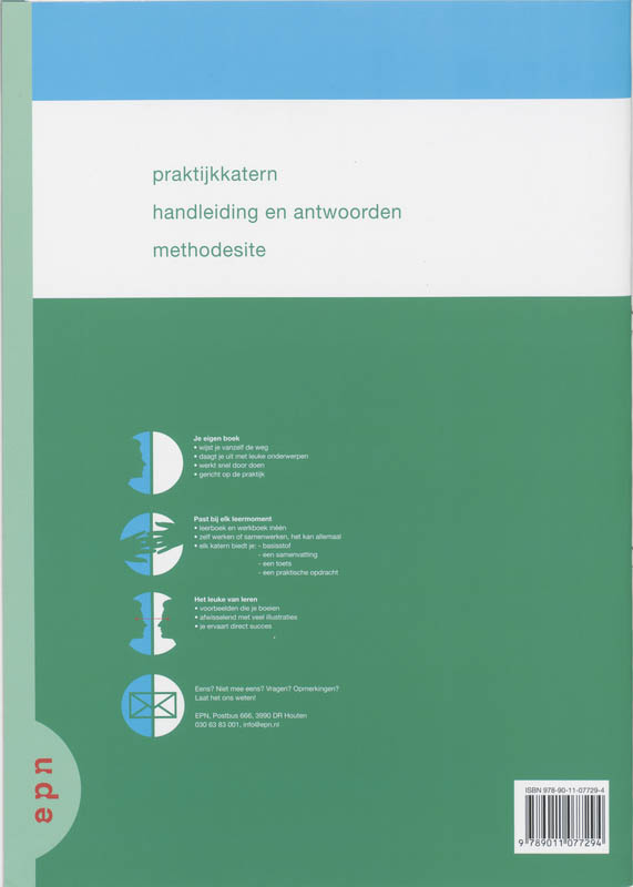 Achterkant van Praktijkkatern