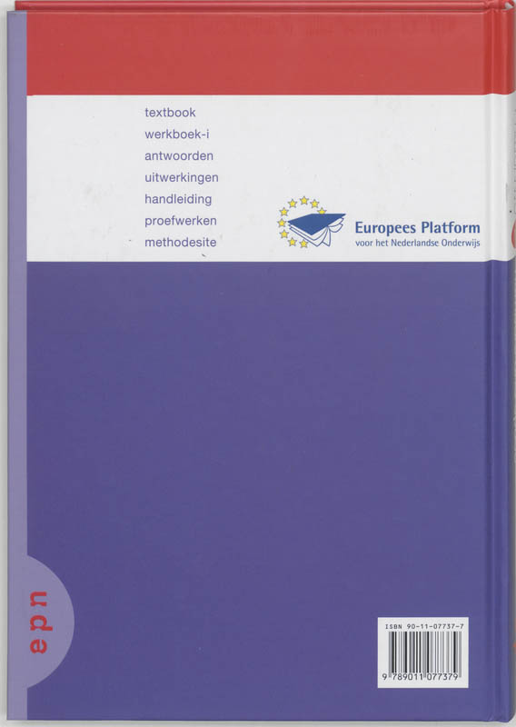 Achterkant van Textbook