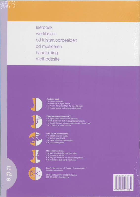 Achterkant van Werkboek