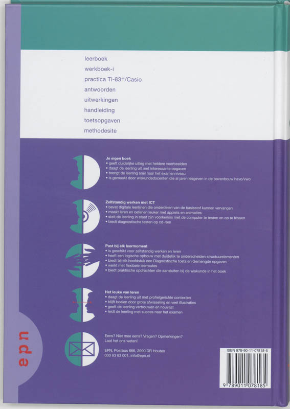 Achterkant van Havo B1