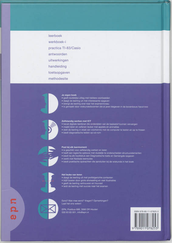 Achterkant van Havo B 2