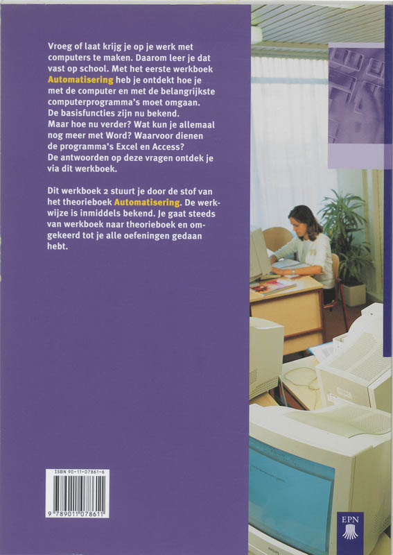 Achterkant van Werkboek