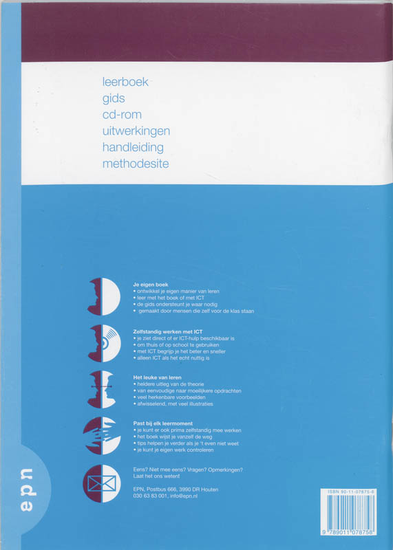 Achterkant van Gids
