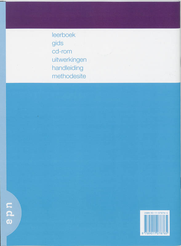 Achterkant van Uitwerkingen