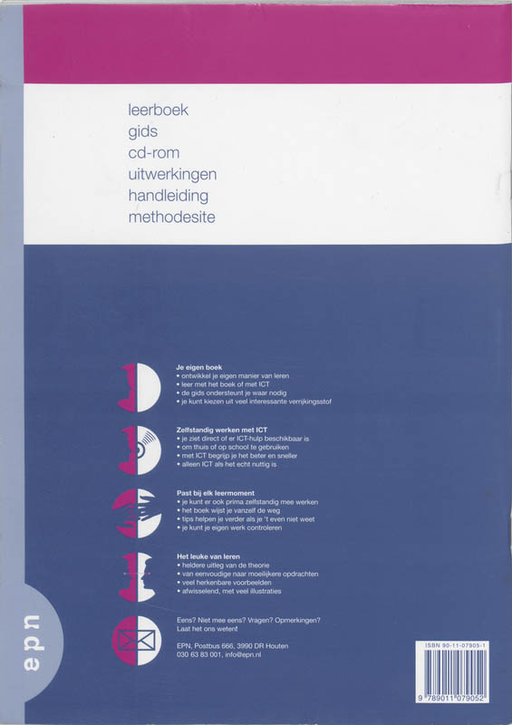 Achterkant van Gids