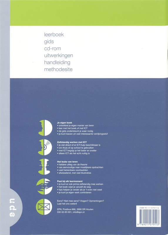 Achterkant van Leerlingenboek