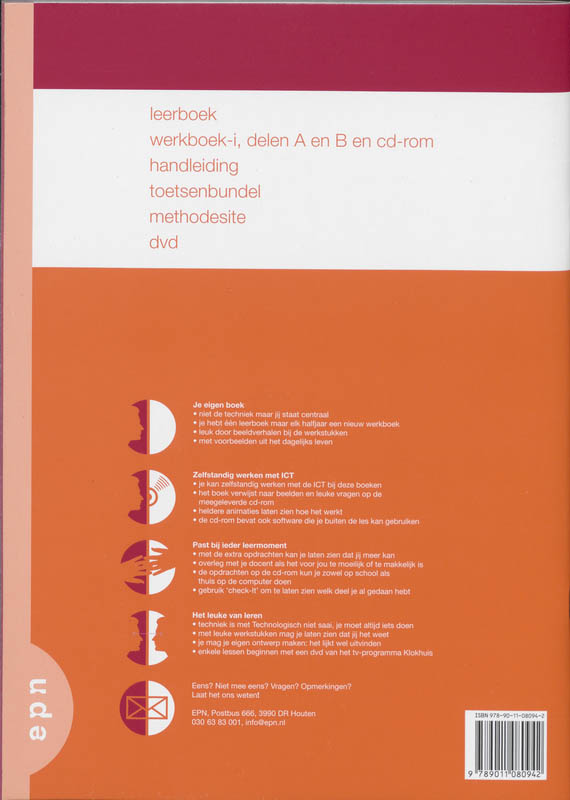 Achterkant van Werkboek-i
