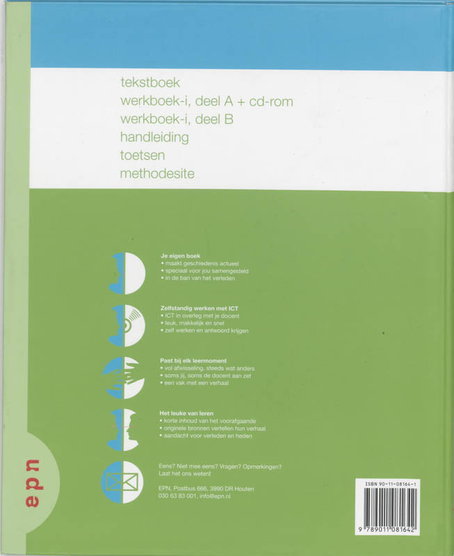 Achterkant van Tekstboek