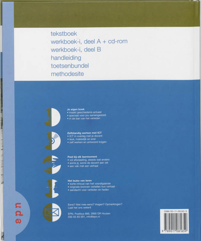 Achterkant van 3 havo