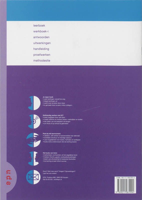 Achterkant van Werkboek-i