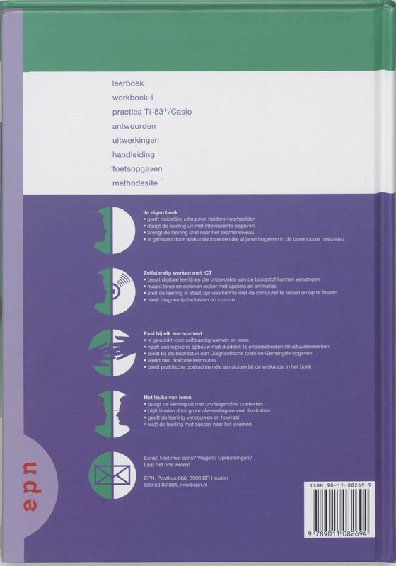 Achterkant van 3 havo b1 2