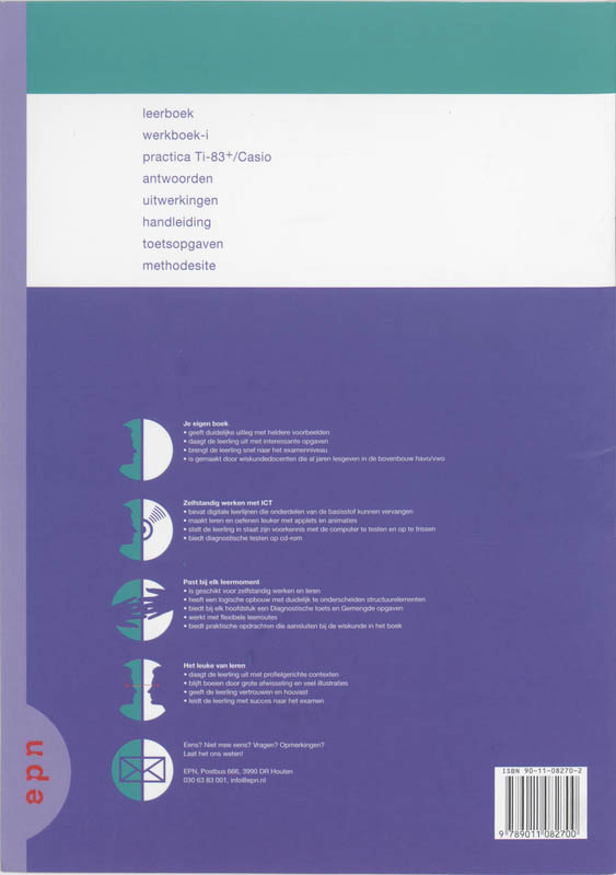 Achterkant van Werkboek-i