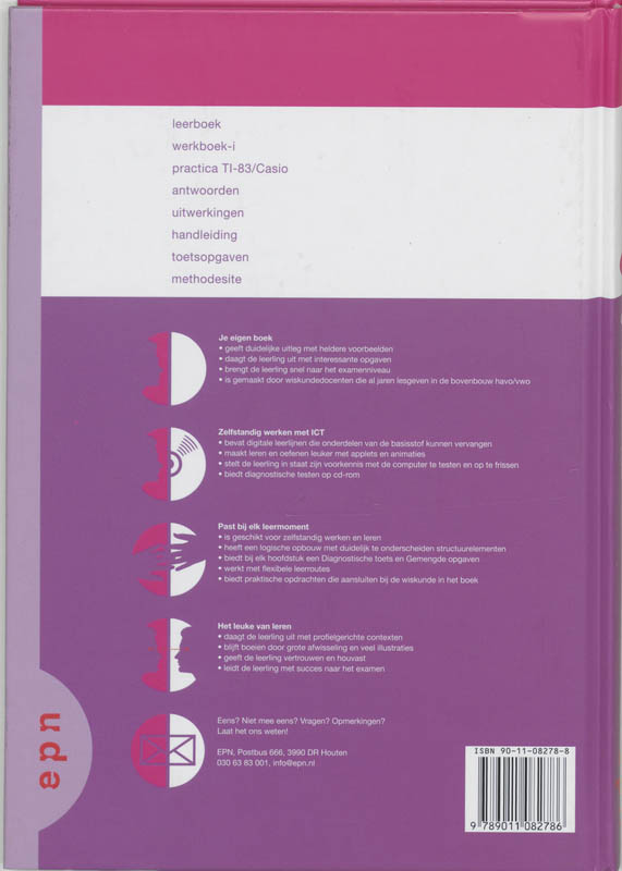 Achterkant van Leerboek