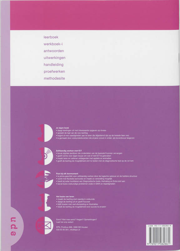 Achterkant van Werkboek-i