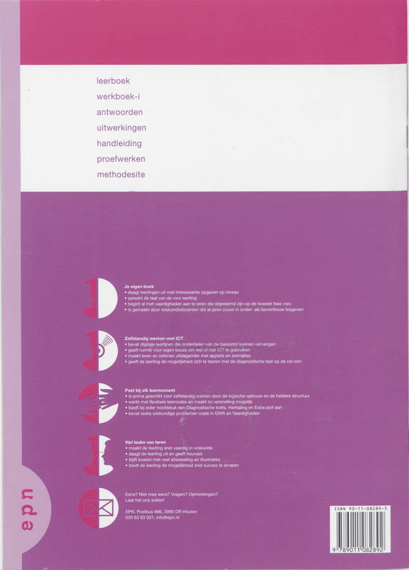 Achterkant van Werkboek-i