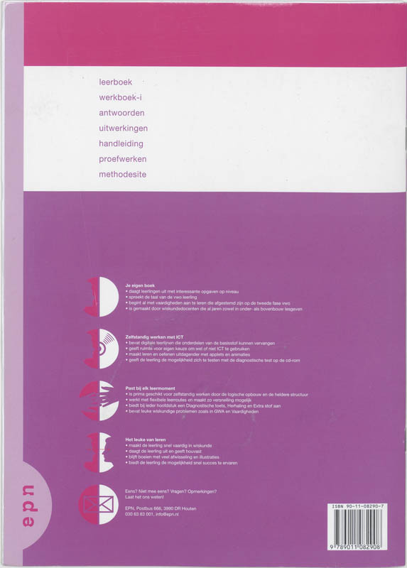 Achterkant van Werkboek-i
