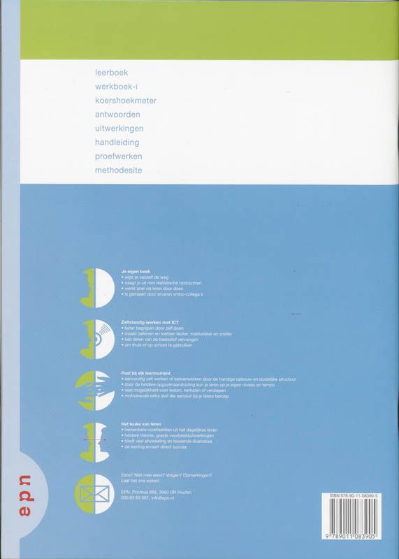 Achterkant van Werkboek-i