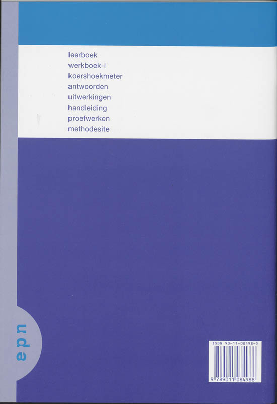 Achterkant van Antwoorden