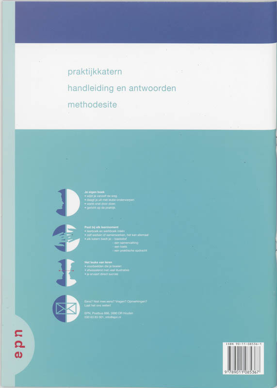 Achterkant van Praktijkkatern