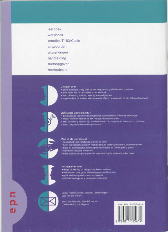 Achterkant van TI-83