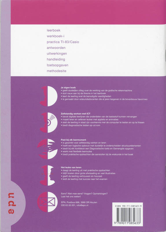 Achterkant van Practica TI-83