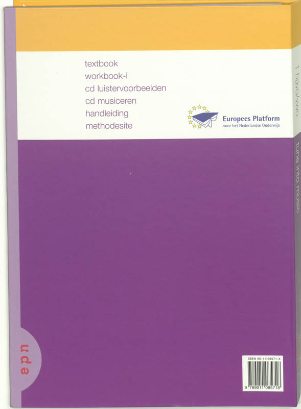 Achterkant van Textbook