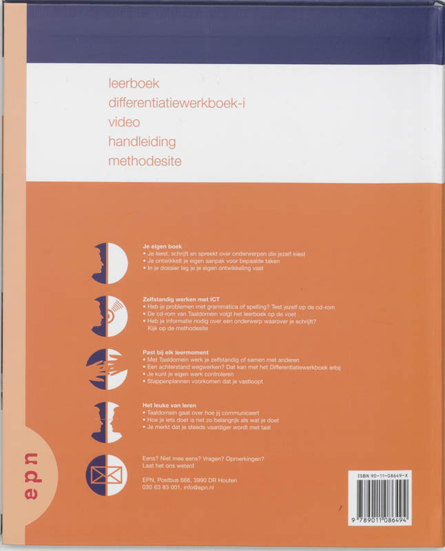 Achterkant van 3 Havo