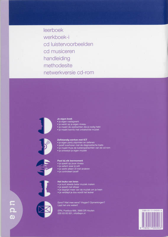 Achterkant van Werkboek-i