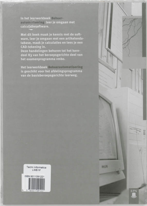 Achterkant van Leerwerkboek