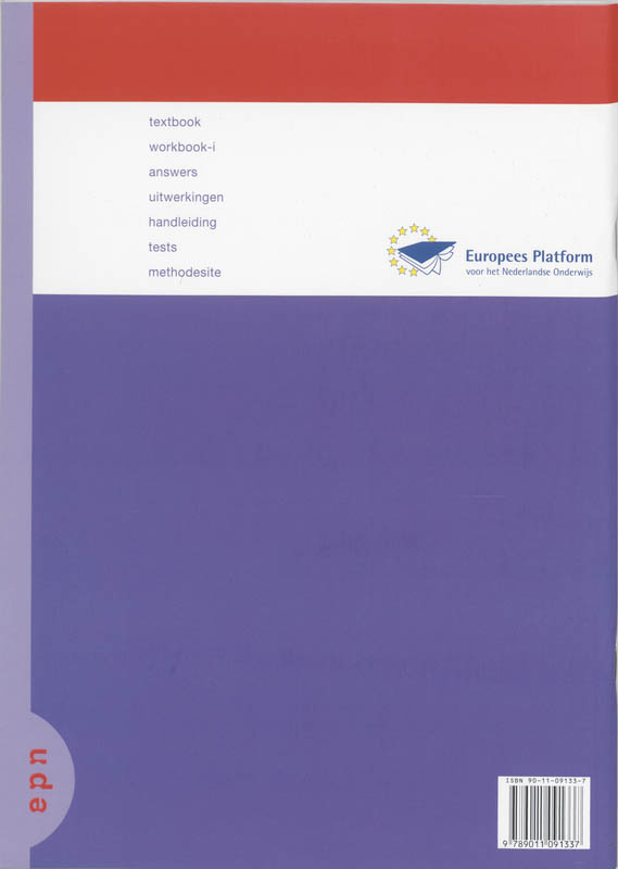 Achterkant van Werkboek-i
