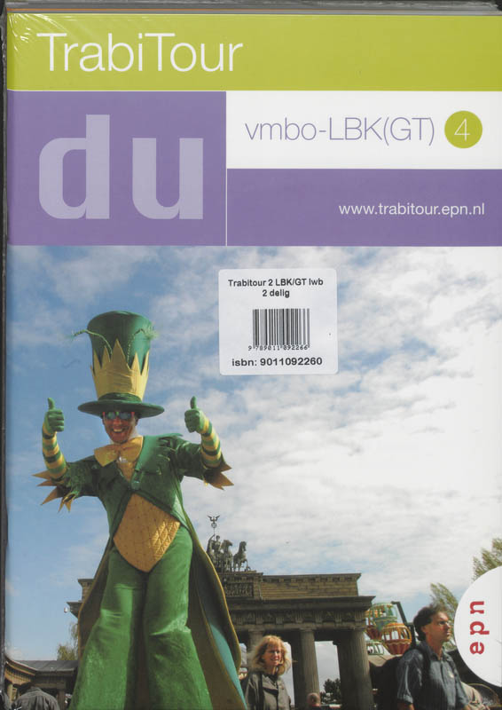 Achterkant van leerwerkboek set