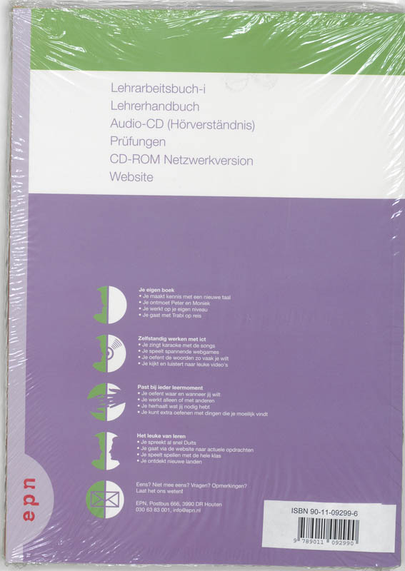 Achterkant van 7/8 vmbo-LBK