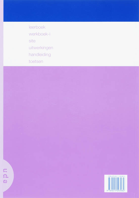 Achterkant van Werkboek-i