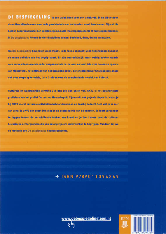 Achterkant van Werkboek