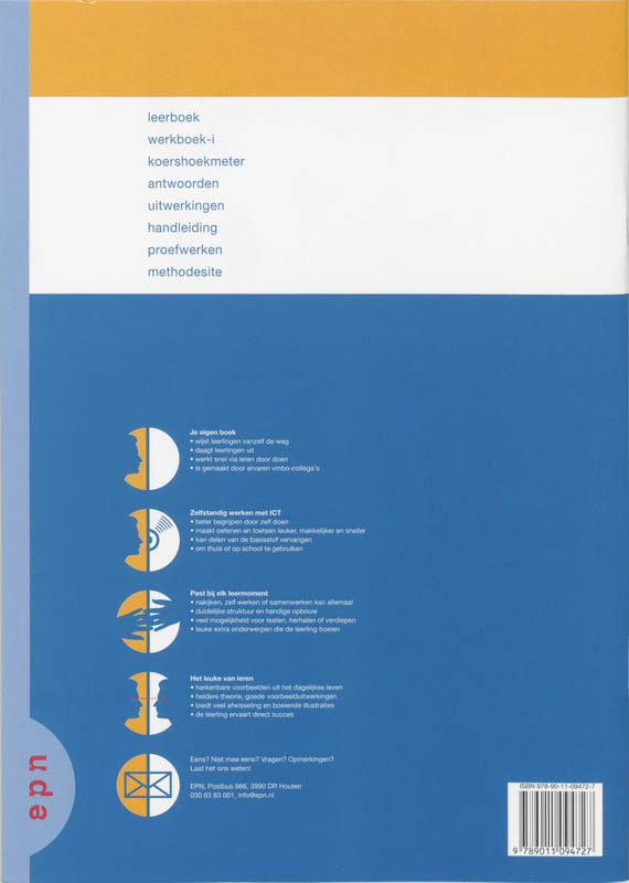 Achterkant van Werkboek-i